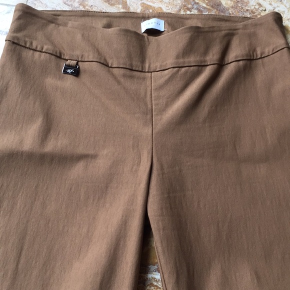 Lisette stretch pull-on tummy-tuck caramel brown - Picture 2 of 8